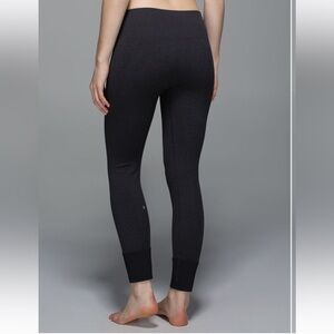 Lululemon- Ebb To Street Pant- Size 6 - Heathered Black